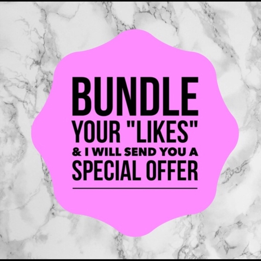 NOT FOR SALE! BUNDLE YOUR LIKES FOR. GREAT OFFER!